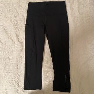 Lululemon Black Fast and Free Leggings